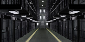 Interior views of traditional prison