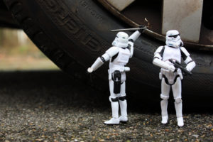 slashing-tires