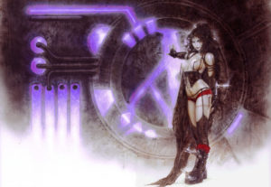luis-royo-luis-royo-the-dancer-of-pain-girl-tattoos-piercings-studs-glitter-energy